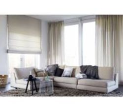 Beige zonwering